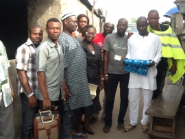  Wocon Team in Photos with some NURTW Members in Badagry
