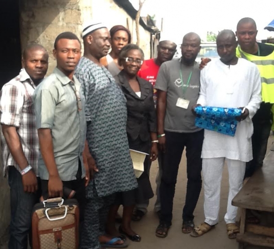  Wocon Team in Photos with some NURTW Members in Badagry